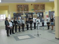 Wystawa w ZS Lipusz: OKUPACJA NIEMIECKA NA KASZUBACH I KOCIEWIU W 1939 R.